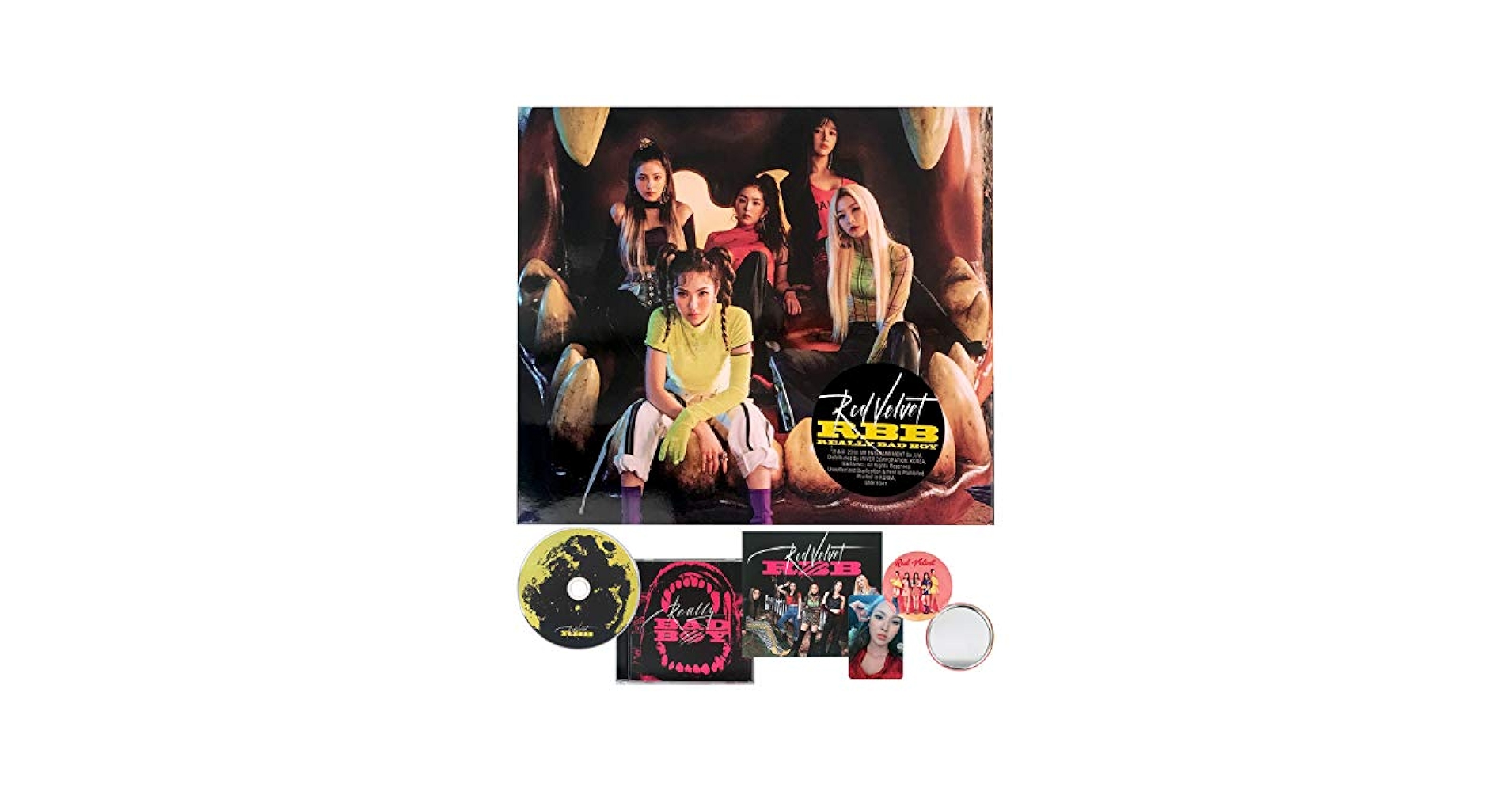 RED VELVET 5th Mini Album - [ RBB / Really Bad Boy ] CD +